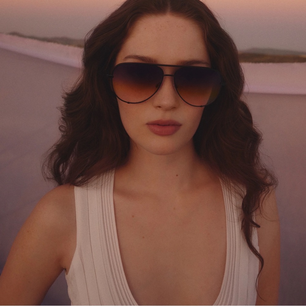 Quay Australia Polarized High Key Micro Sunglasses